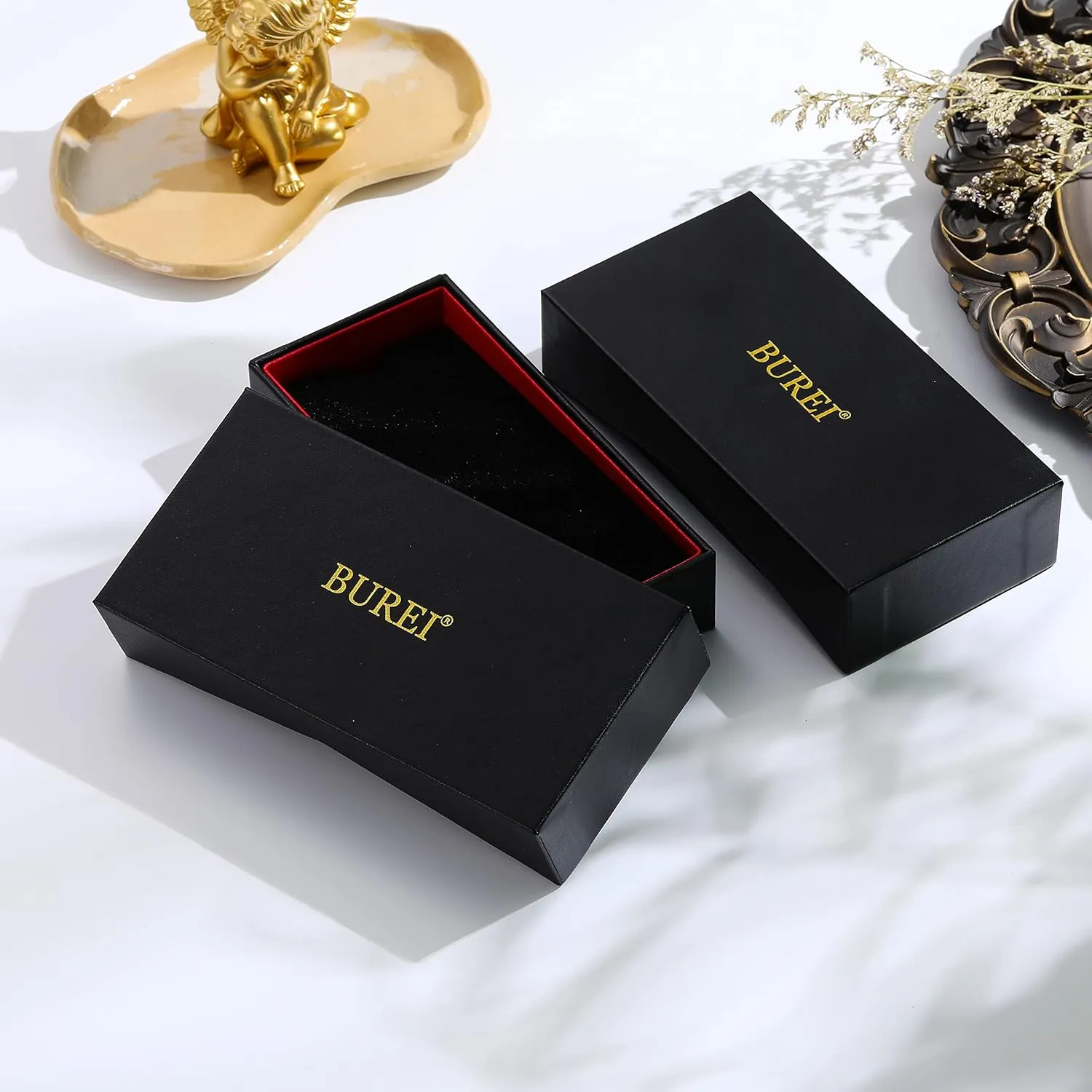 Automatic Watches Luxury immigrant degrade passion jewelry Stainless Steels Waterproof Watches for Men Gifts for Men BUREI Men's 