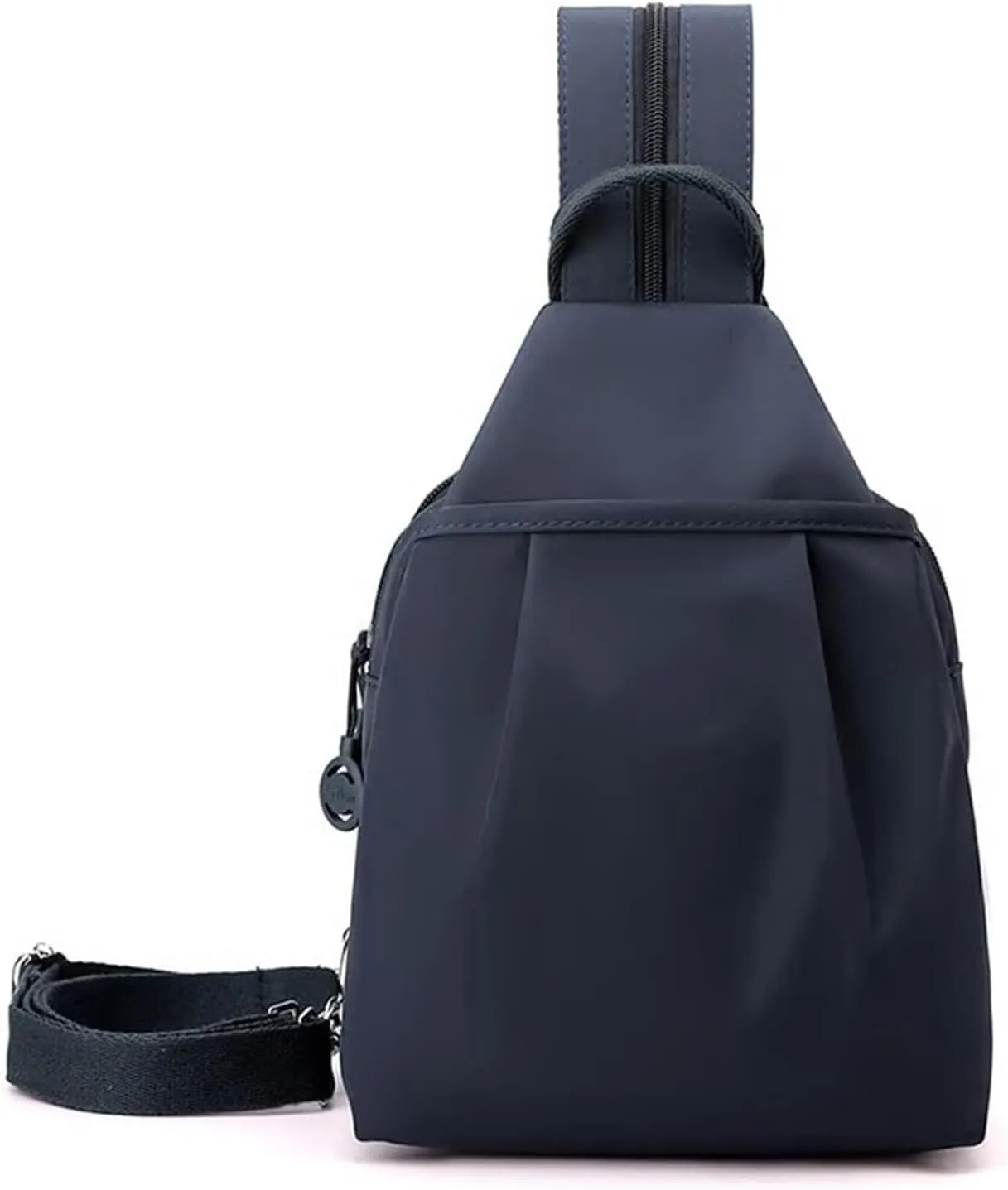 Backpack with Anti-Theft Design (Blue) Backpack Chest Bags Double Zipper Large Capacity, Large Capacity feminist empiricism aquarium Oxford Crossbody 