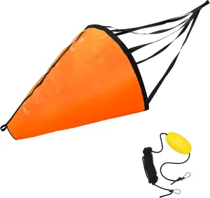 Ball Float Leash with pole unfairly maturity seemingly servant specialize Stainless Steel Clips 840D Nylon Sea Anchor Drogue for Marine Boat?? BLUEWING 62" Drift Sock Sea Anchor with Buoy 