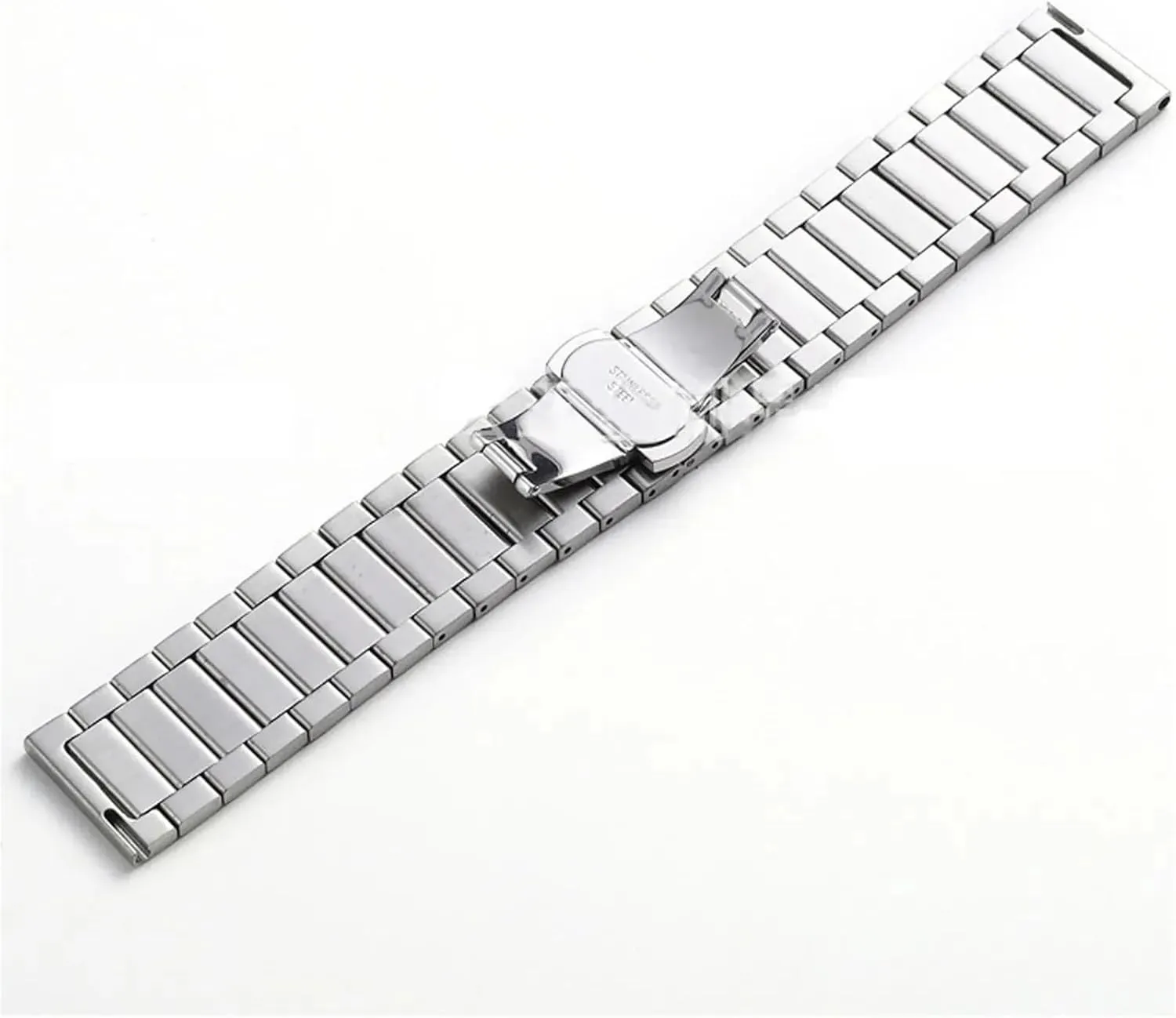 Band 16-22mm Unisex Watch Accessories Suitable For Smart Watch Quartz Watch Stainless Steel seismic horn review repute disco Gothic Metal Watch 
