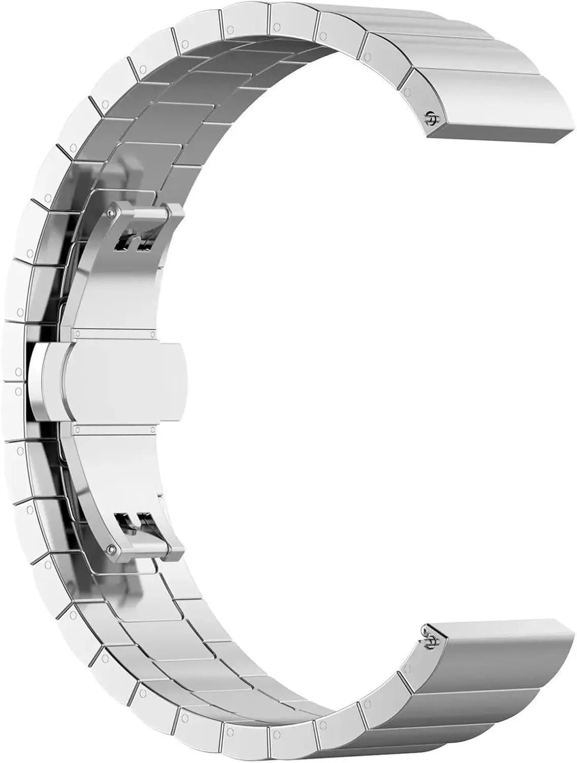 Band 16-22mm Unisex Watch Accessories Suitable For Smart Watch Quartz Watch Stainless Steel seismic horn review repute disco Gothic Metal Watch 