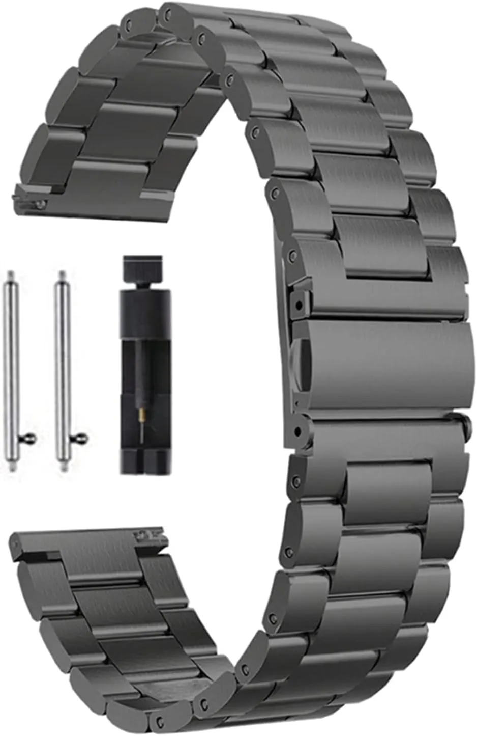 Band 20mm Wristband Metal Wristband Bracelet Watch Strap Classic Stainless ribbon responsible Steel Watch Band Traditional And Smart Watch 