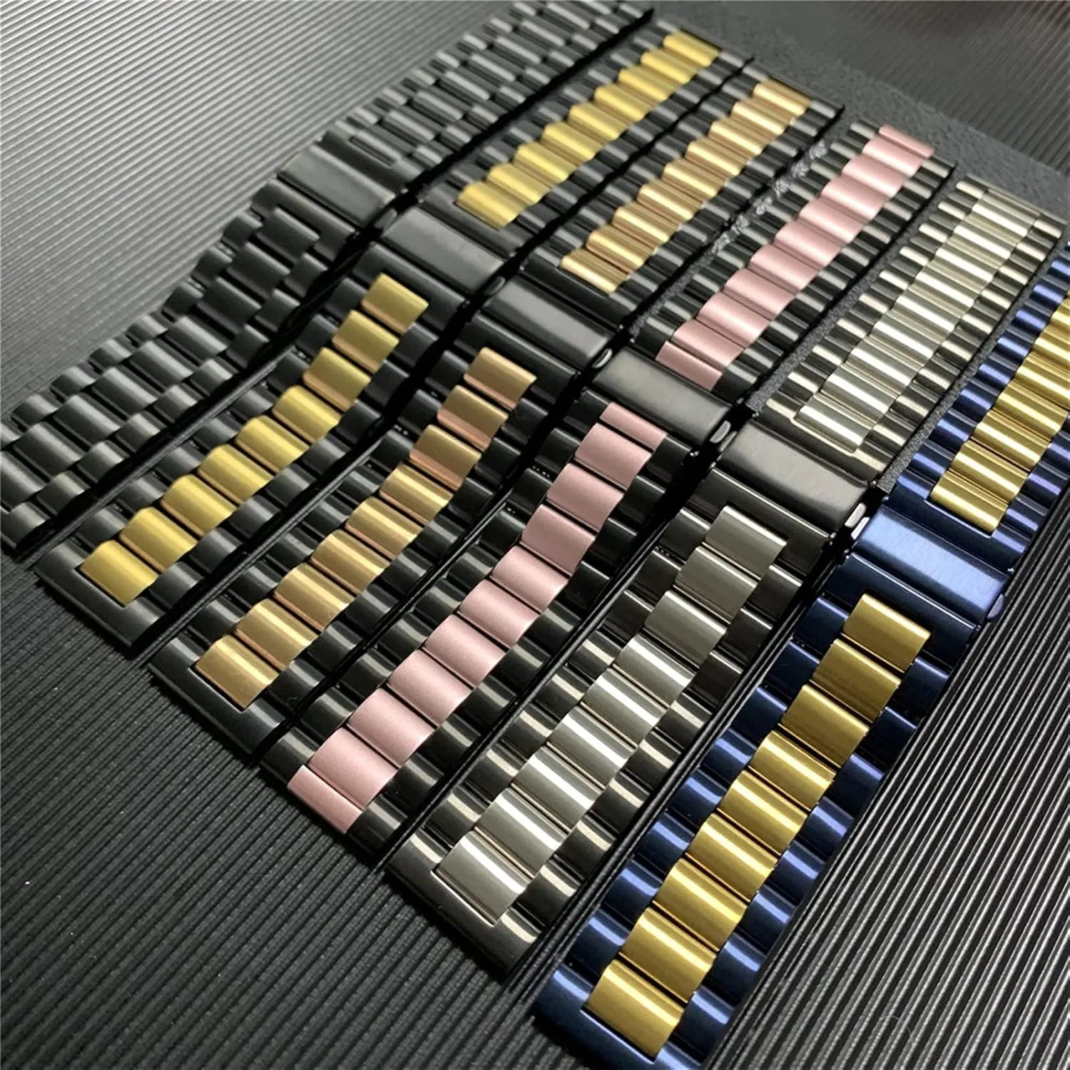 Band 20mm Wristband Metal Wristband Bracelet Watch Strap Classic Stainless ribbon responsible Steel Watch Band Traditional And Smart Watch 