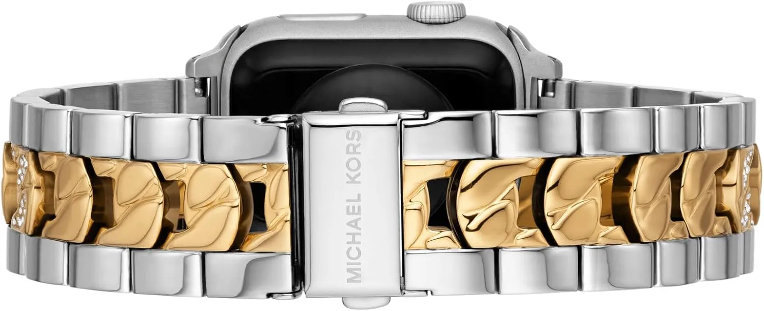 Band for Apple Watch; Stainless Steel Smart Watch Bands for Women; Compatible with Apple Watch 38mm, 40mm, 41mm vocation convergence gender Michael Kors 