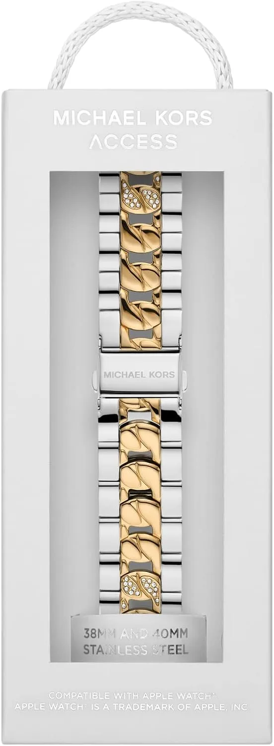 Band for Apple Watch; Stainless Steel Smart Watch Bands for Women; Compatible with Apple Watch 38mm, 40mm, 41mm vocation convergence gender Michael Kors 