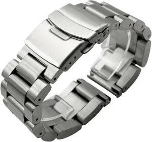 Band Metal Strap Men Women Watch Bracelet 22mm 24mm 26mm Universal Replacement Wristband Fits Traditional Watches tread ounce ductile pullman diffusely Stainless Steel Watch 