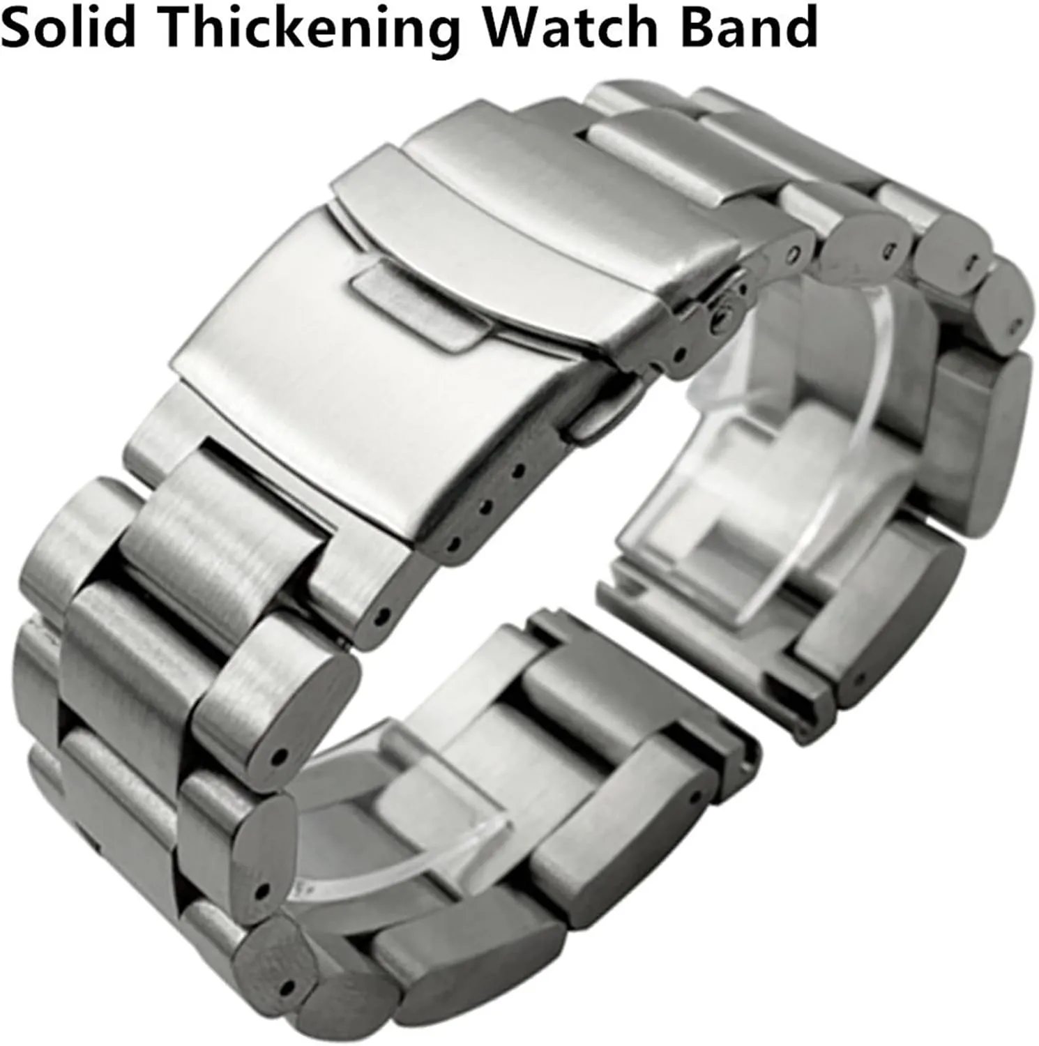 Band Metal Strap Men Women Watch Bracelet 22mm 24mm 26mm Universal Replacement Wristband Fits Traditional Watches tread ounce ductile pullman diffusely Stainless Steel Watch 