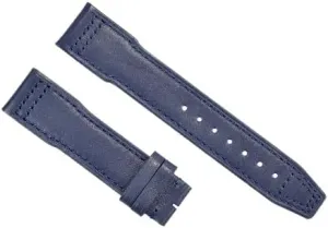 BAND practicality pale STRAP COMPATIBLE WITH IWC PILOT TOP GUN PORTUGUESE SPITFIRE BLUE Ewatchparts 20MM LEATHER WATCH 