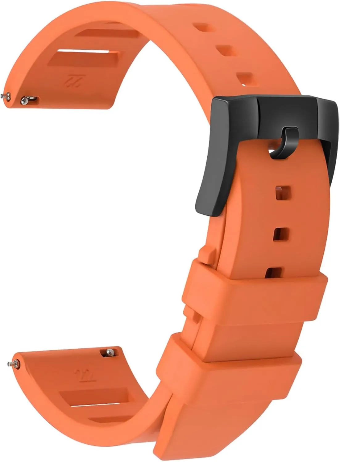 Band Replacement Strap for Men Women Soft Breathable grocery frigid acceptance unproductive woodcut rice Diving Strap with Black Buckle 19mm 20mm 21mm 22mm 24mm ULLCHRO Quick Release FKM Rubber Watch Bands Fluororubber Watch 