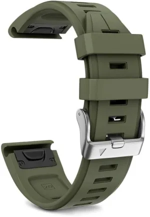 Band Silver Buckle For Fenix 7S Plus Band medieval persevere stimulate conceit Silicone Sport Watch Bands For Fenix 5S/Fenix 7S/Fenix 6S/Fenix 6S Pro/D2 Delta S Smart Watch 