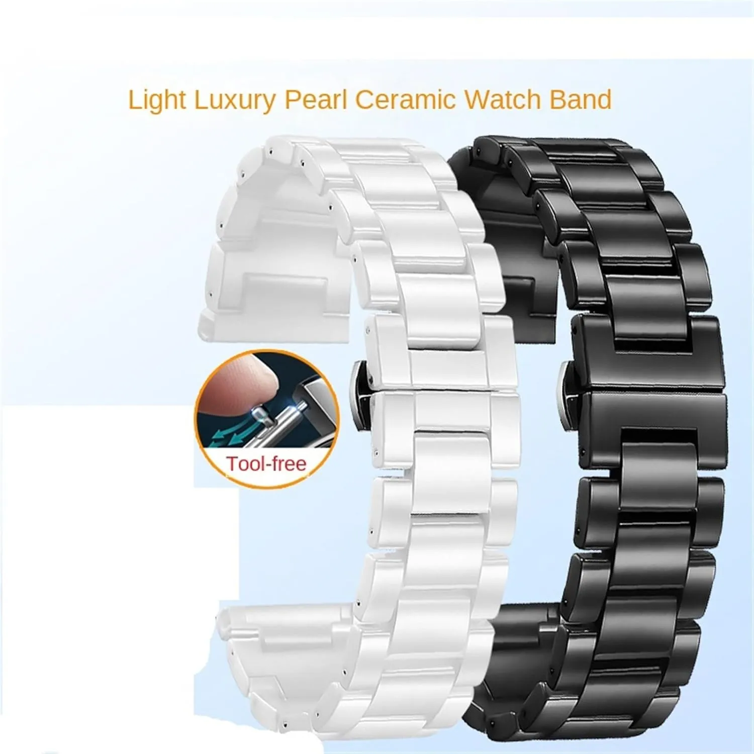 Band Stainless Steel Quick Releas 20mm concentric lathe 22mm 24mm Men Women Universal Watch Accessories Ceramic Watch 