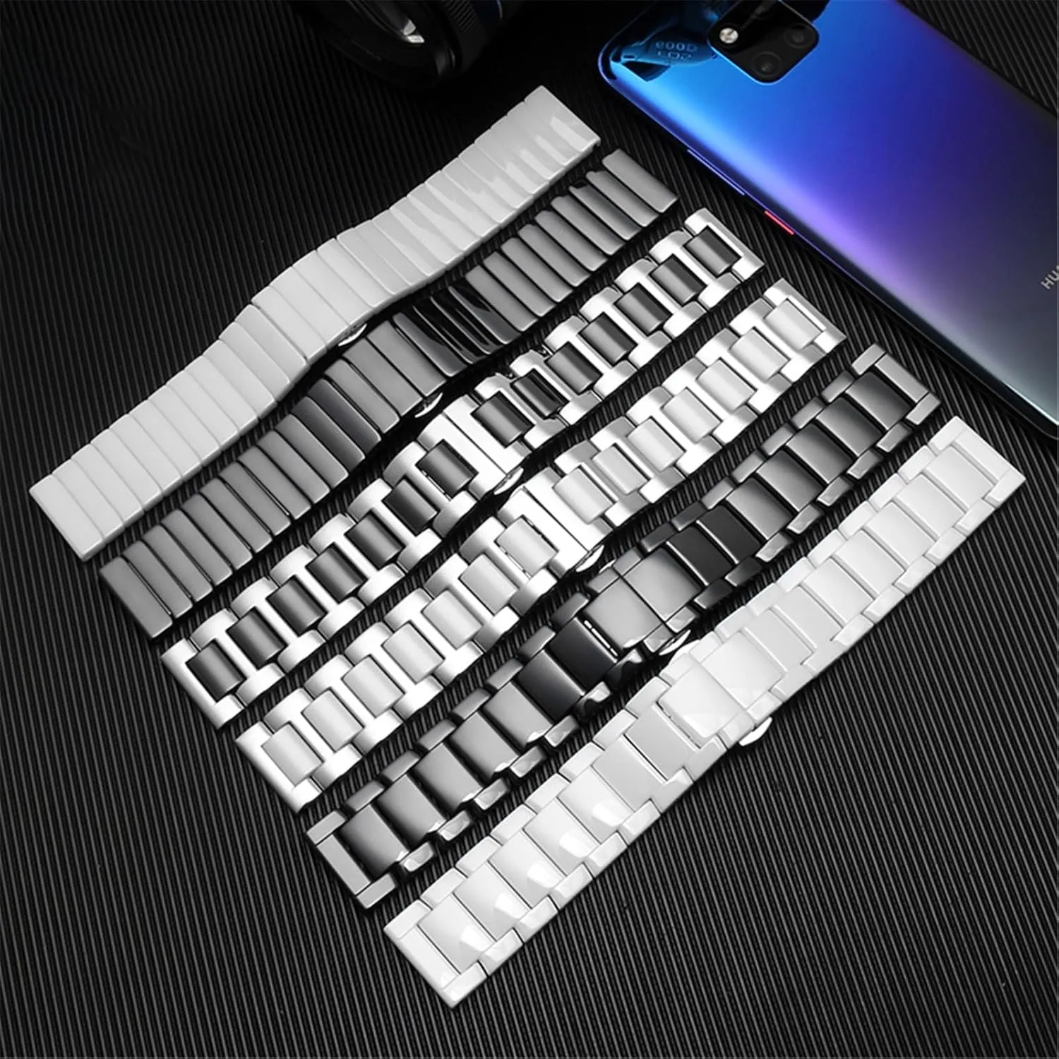 Band Stainless Steel Quick Releas 20mm concentric lathe 22mm 24mm Men Women Universal Watch Accessories Ceramic Watch 