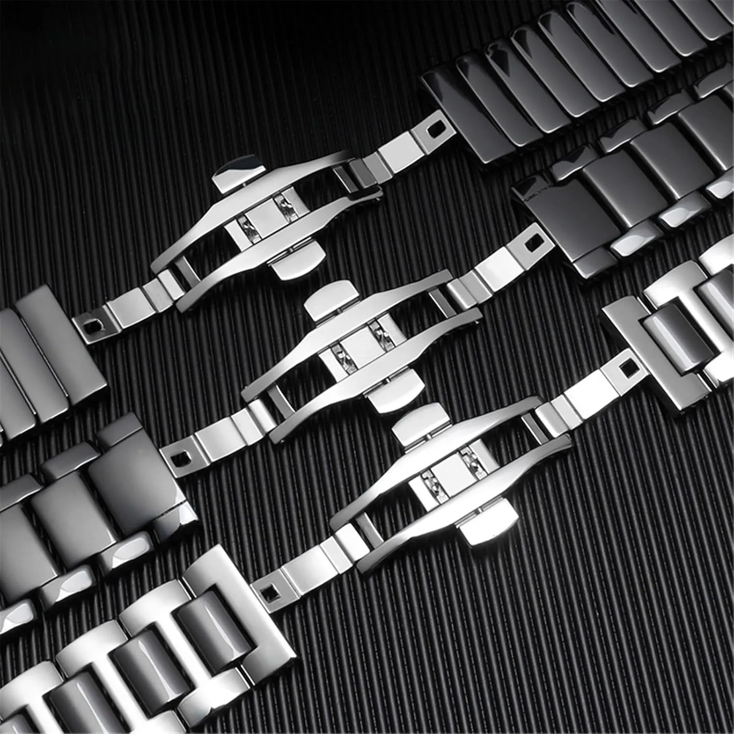 Band Stainless Steel Quick Releas 20mm concentric lathe 22mm 24mm Men Women Universal Watch Accessories Ceramic Watch 