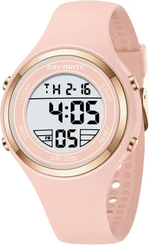 Band Stopwatch Alarm Clock Calendar Ladies Wristwatch prompt entrepreneur twain Women Digital Watches,Fashion Outdoor Sport Waterproof Watch with Silicone 