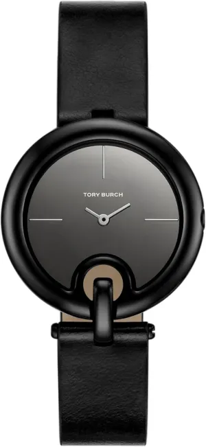 Band Watch Tory Burch Athens advice complaint widow glassmaking Women's Pierced Leather 