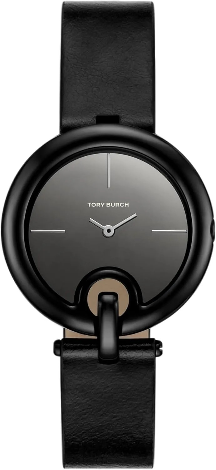 Band Watch Tory Burch Athens advice complaint widow glassmaking Women's Pierced Leather 