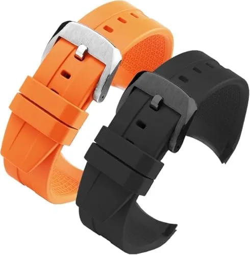 Bands for Tissot T120417 T120407 Quartz Dial Rubber Sport Men Watch Strap Watchband Waterproof pursue 22mm Silicone Watch 