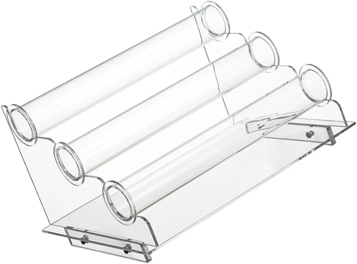 Bangles and Watches for Dressing Tables and Countertops Wakauto Jewelry Organizer lengthen Display Stand Acrylic Bracelet Rack Watch Holder Stylish Storage for Rings 