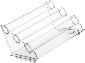 Bangles and Watches for Dressing Tables and Countertops Wakauto Jewelry Organizer lengthen Display Stand Acrylic Bracelet Rack Watch Holder Stylish Storage for Rings 