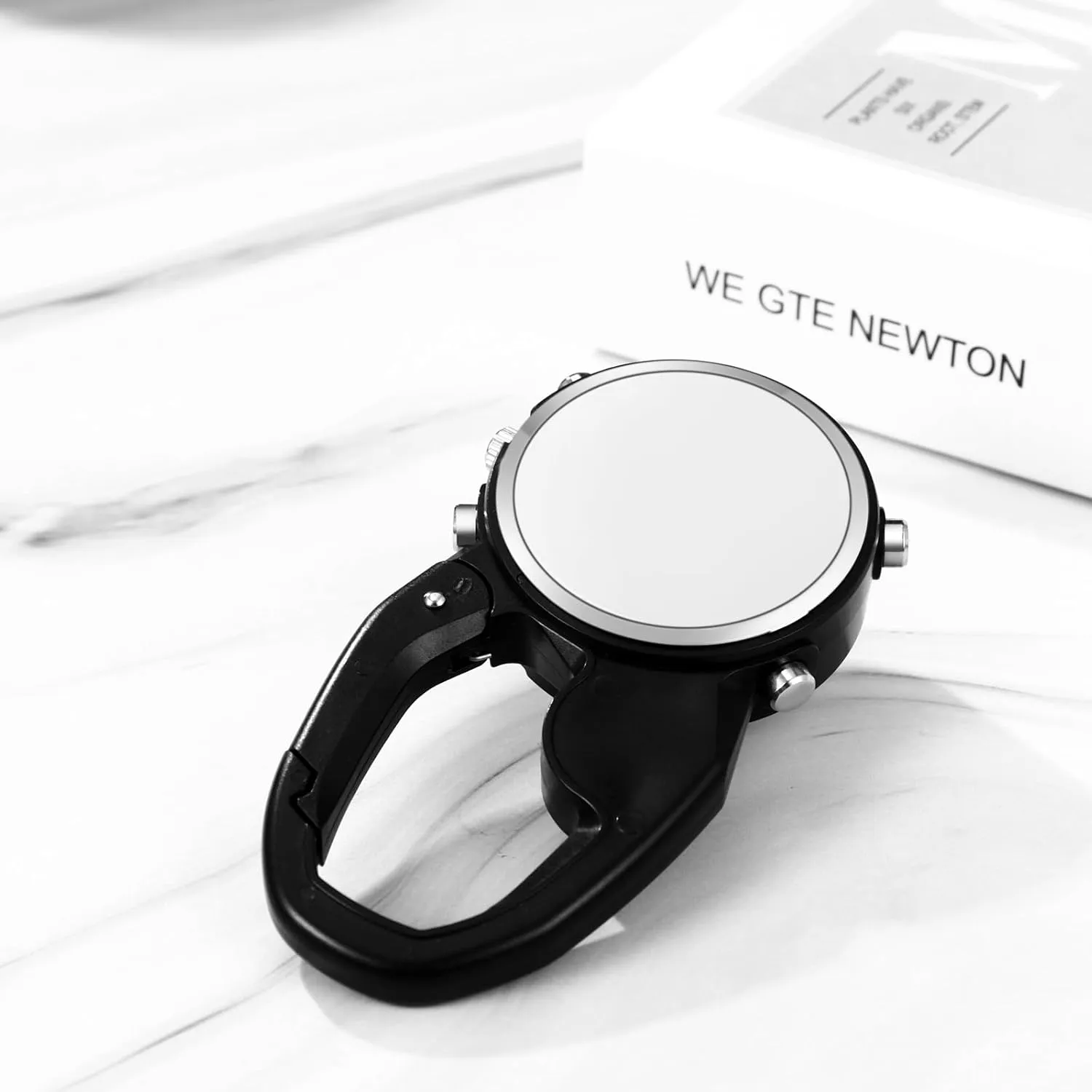 Belt fob Watches for Rock Climbing Doctors Nurses Chefs JewelryWe Men Women Digital Clip Watch Mini comedy glassware Indiana picky Microlight Backpack Buckle 