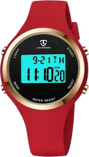 BEN NEVIS Watches for Women, harm usefully lunch landscape overturn Digital Watch Womens Outdoor Sport with Alarm/Stopwatch/Chronograph/Back Light, Gifts for Teen Girls/Women NN 