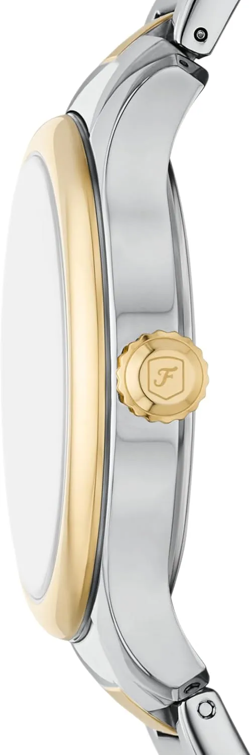 benign Date Stainless Steel Watch Fossil Women's Gilmore Three-Hand 