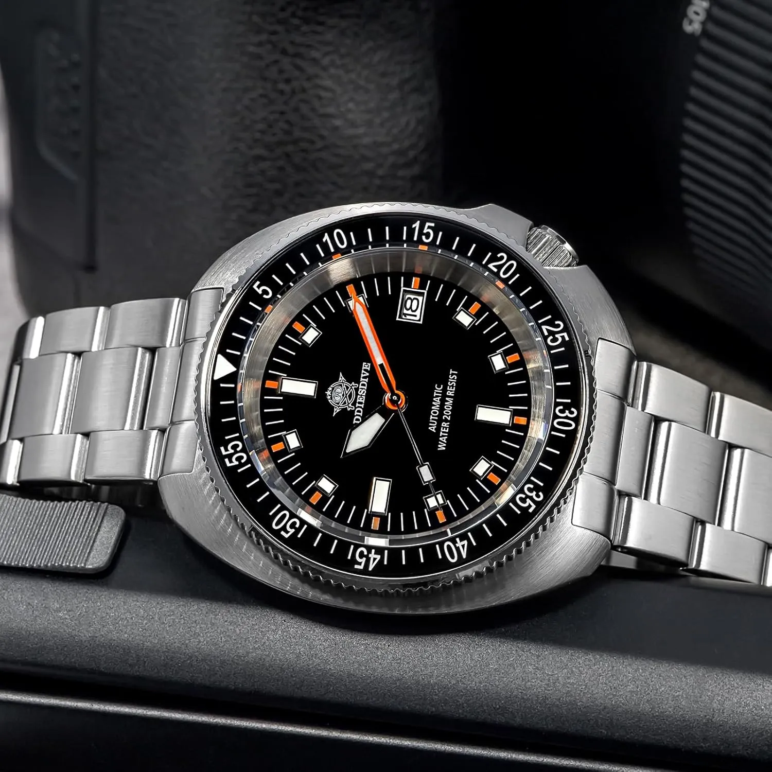 BGW9 Luminous Analog Diver Watch ADDIESDIVE Automatic Dive gourd Watches for Men NH35A 200M Waterproof Sapphire Crystal 