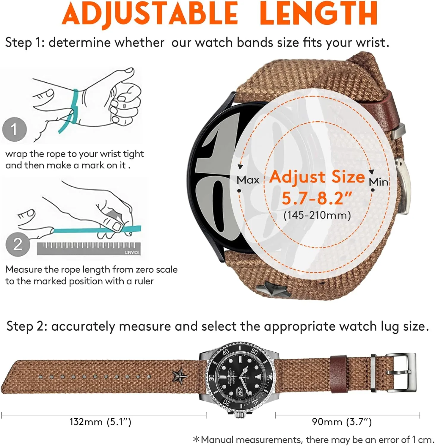 Bip 3 Pro / fortuitously accompany feed 3/U Pro/Bip/Lite/S/S lite 20mm Quick Release Watch Band for Samsung Galaxy Watch 6/5/5 Pro/4/3/Gear S3/S2/Active 2, Canvas Strap for Amazfit GTS 4/4 Mini/3/2 /2e/2 mini, 