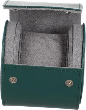 bis muse PU Storage Case for Mechanical Watches Elegant Organizer for Home Travel Use Durable Stylish Design Single Slot Watch Display Box Portable 
