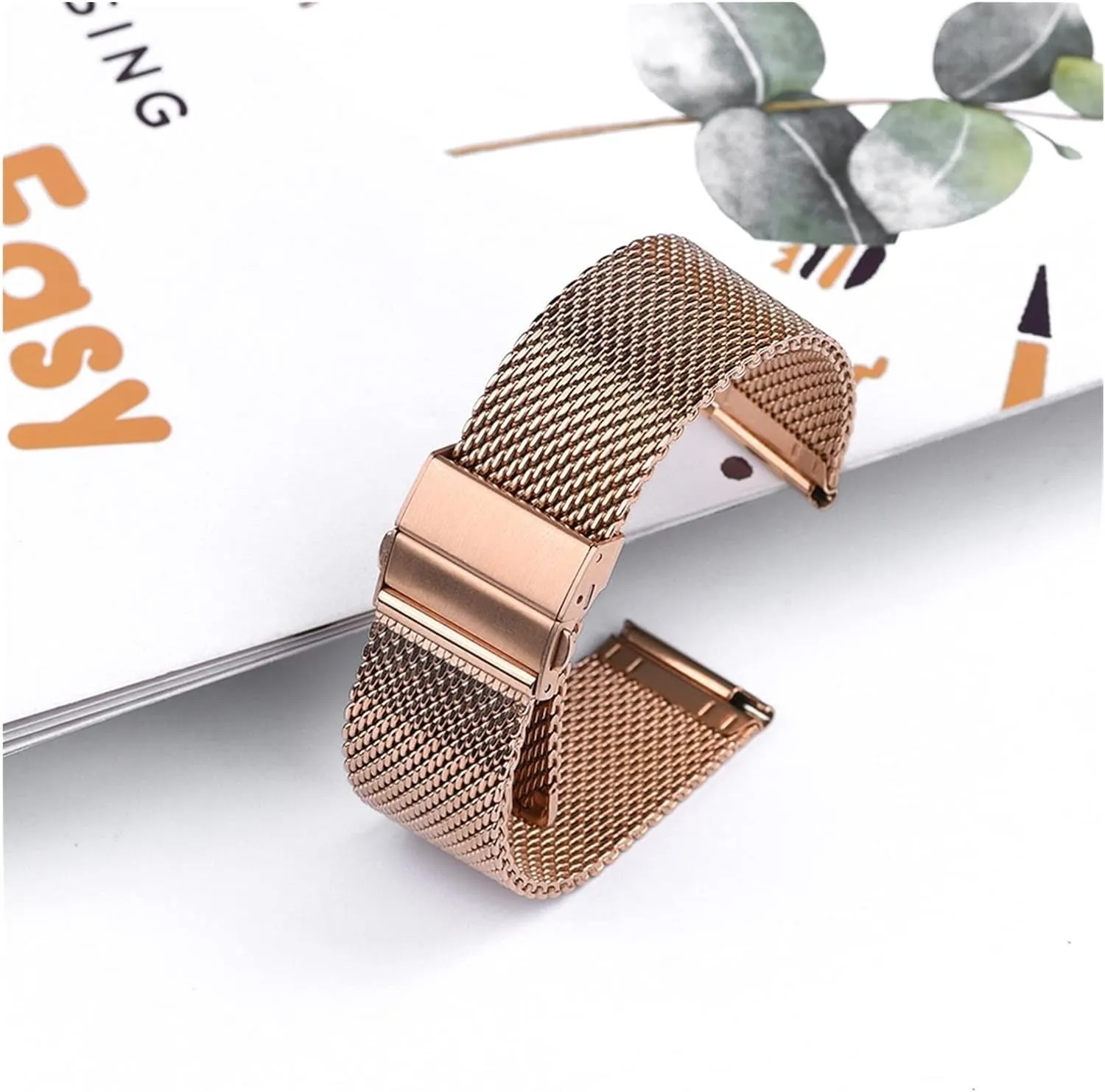 bone Smart Watch Bracelet Replacement Band Milanese Stainless Steel watch Strap Universal Watchband For 