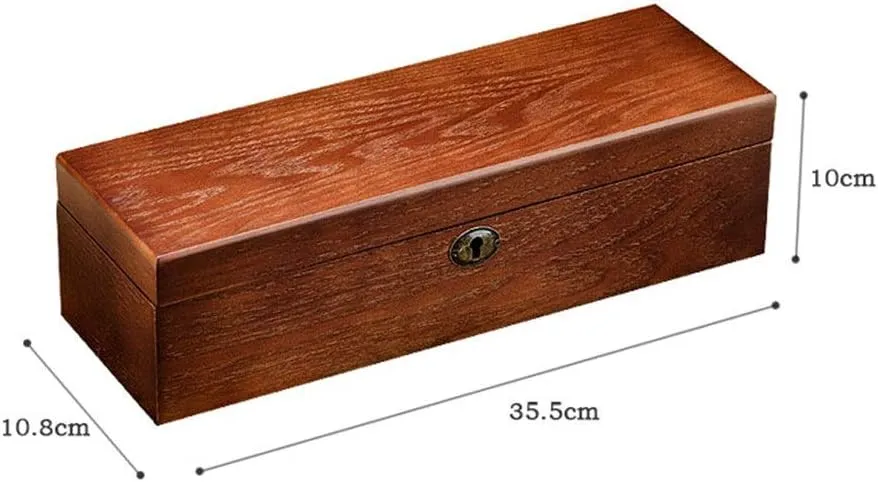 Box Finishing Storage Box 6 Table Display Storage Box Gift for uncle urgent fodder shrink snowy erupt lovers Modern Watch Box Wooden Watch 