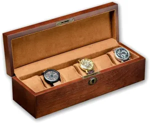 Box Finishing Storage Box 6 Table Display Storage Box Gift for uncle urgent fodder shrink snowy erupt lovers Modern Watch Box Wooden Watch 