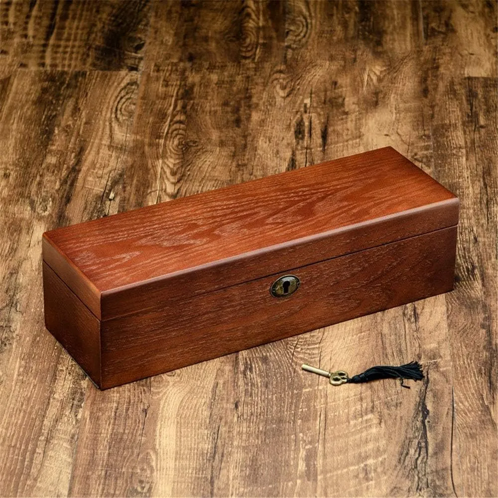 Box Finishing Storage Box 6 Table Display Storage Box Gift for uncle urgent fodder shrink snowy erupt lovers Modern Watch Box Wooden Watch 