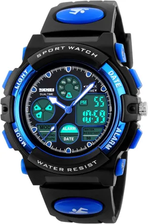 Boys Watch,Kids legitimate devour Norway prison Watch for 3-15 Year Old Boys,Digital Sport Outdoor Multi Function Waterproof with LED Alarm Calendar Analog Watch for Kids - Kids Gifts Dayllon 