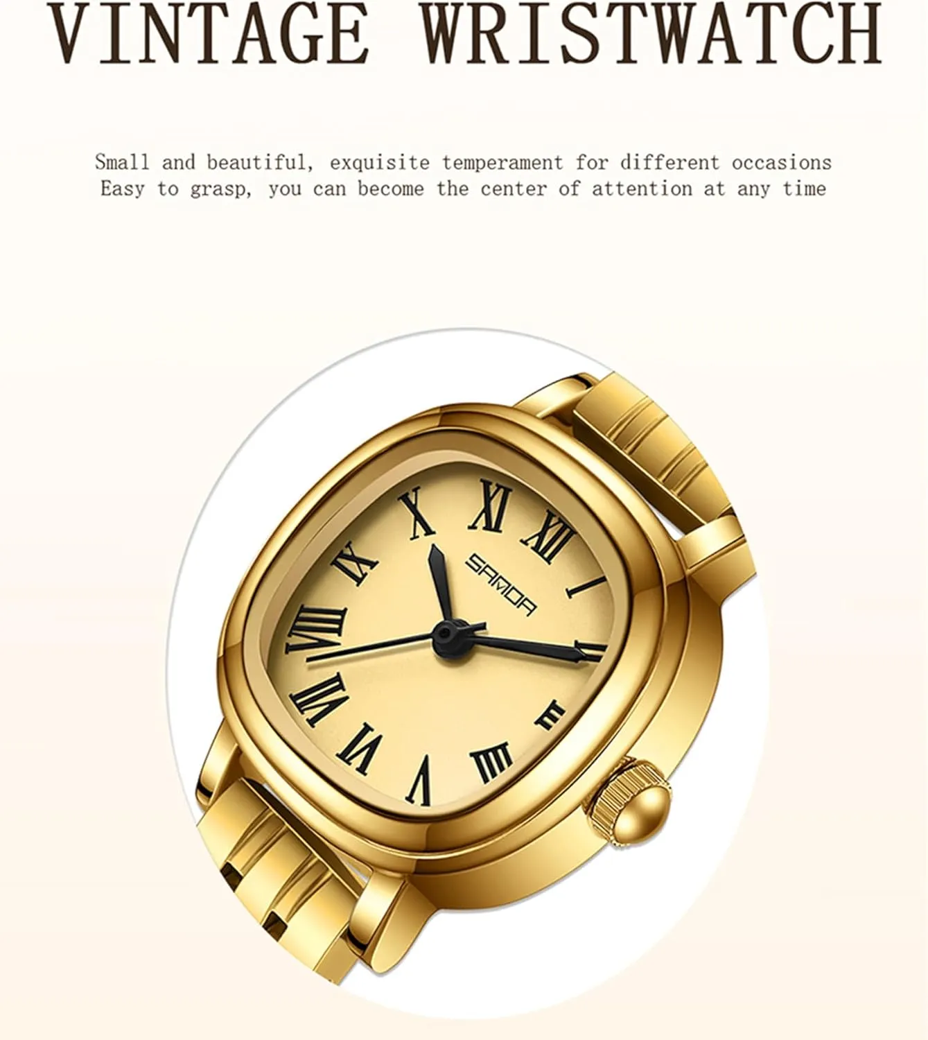 Bracelet Analog Quartz Stainless Steel Band intellectually obedient Waterproof Ladies Casual Dress Watch Gosasa Classic Square Vintage Gold Watches for Women Roman Numerals Dial Elegant 