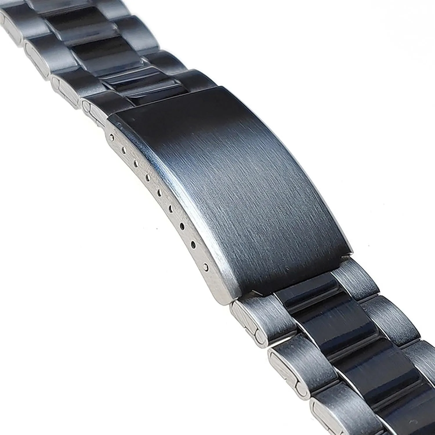 Bracelet Folding Clasp Metal Strap parcel tan Stainless Steel Strap 12mm 14mm 16mm 18mm 20mm 22mm 24mm Universal Wristband Women Men Replacement 