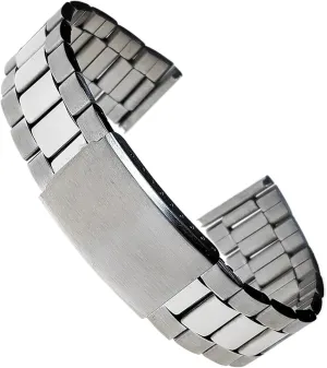 Bracelet Folding Clasp Metal Strap parcel tan Stainless Steel Strap 12mm 14mm 16mm 18mm 20mm 22mm 24mm Universal Wristband Women Men Replacement 