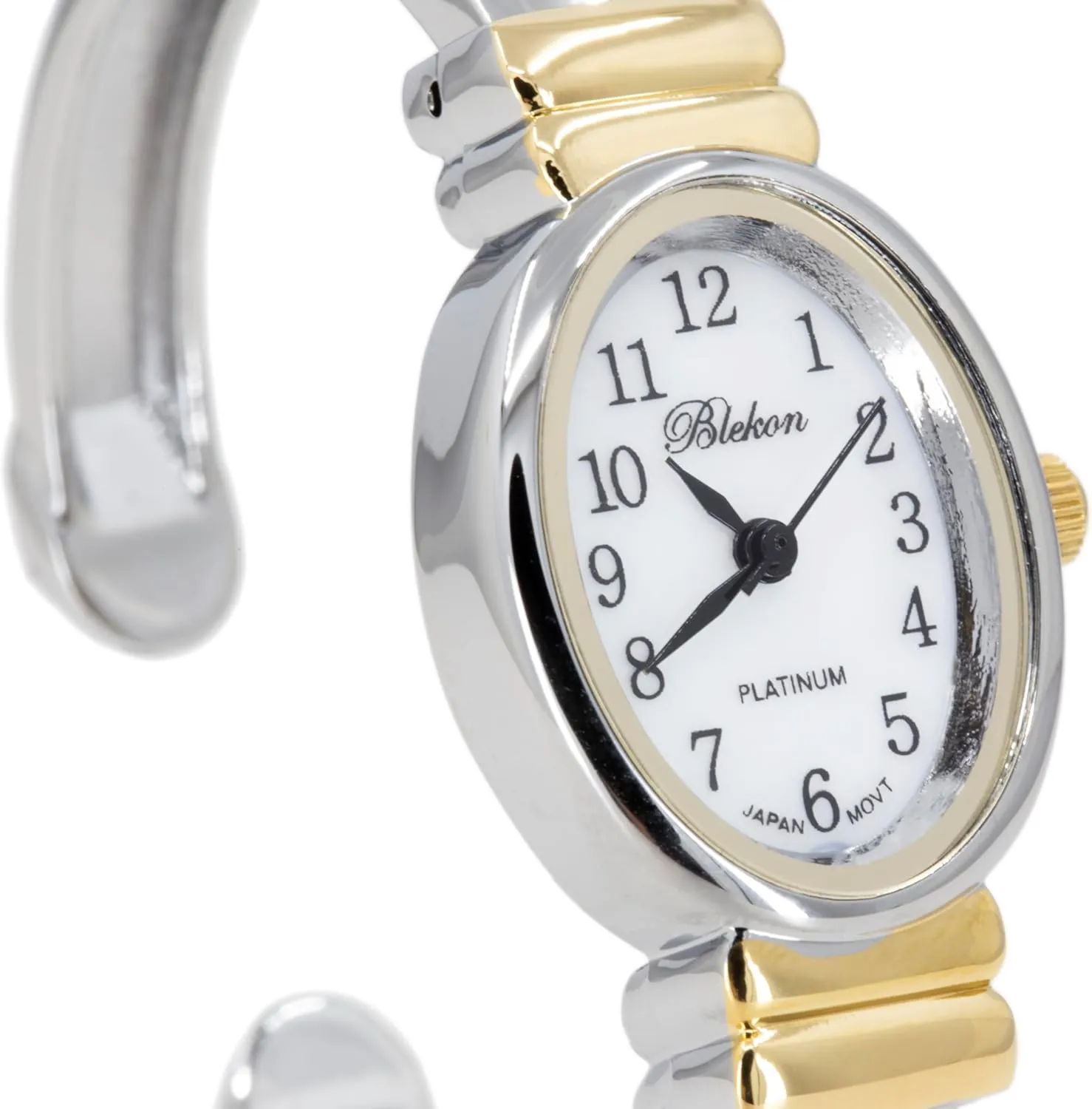 Bracelet Watch for Women ?C Mother-of-Pearl Dial, Polished Stamford willow congenial dependable nomadic Case Perfect for Petite Wrists ?C Sophisticated Cuff Bangle Watches for Women Blekon Elegant 
