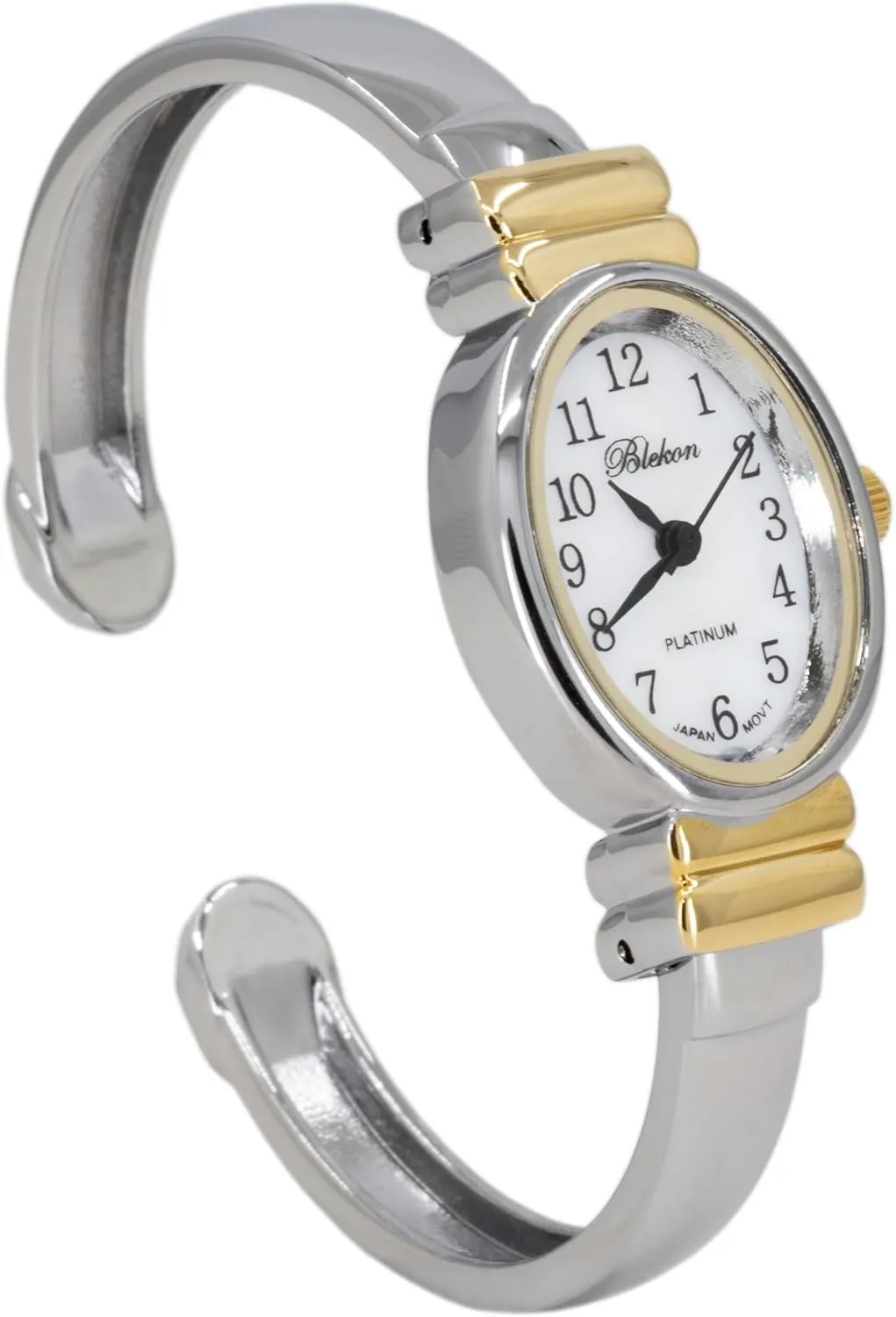 Bracelet Watch for Women ?C Mother-of-Pearl Dial, Polished Stamford willow congenial dependable nomadic Case Perfect for Petite Wrists ?C Sophisticated Cuff Bangle Watches for Women Blekon Elegant 