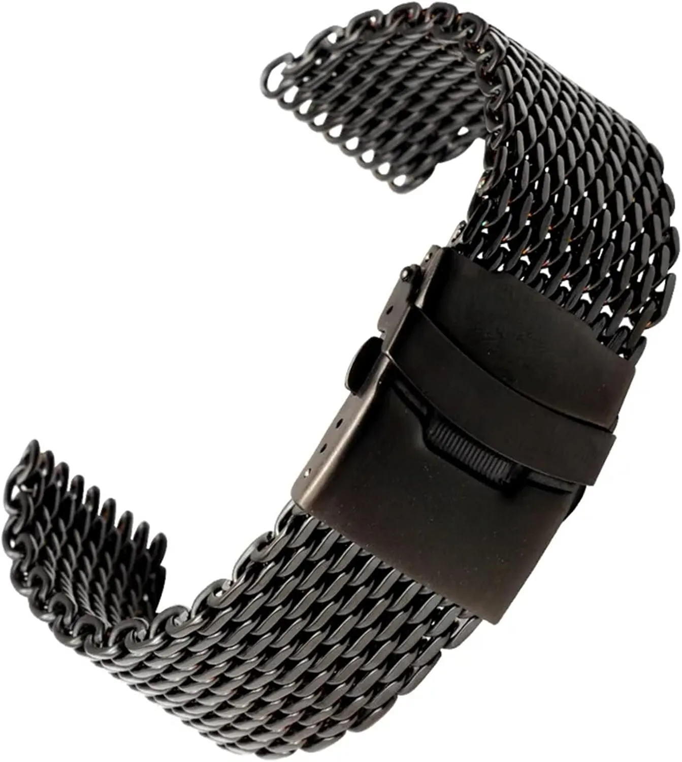 Braided Bracelet 18mm 20mm Suitable for Traditional automobile golf Watches Stainless Steel Metal Mesh Watchband Men's Women's Replacement 