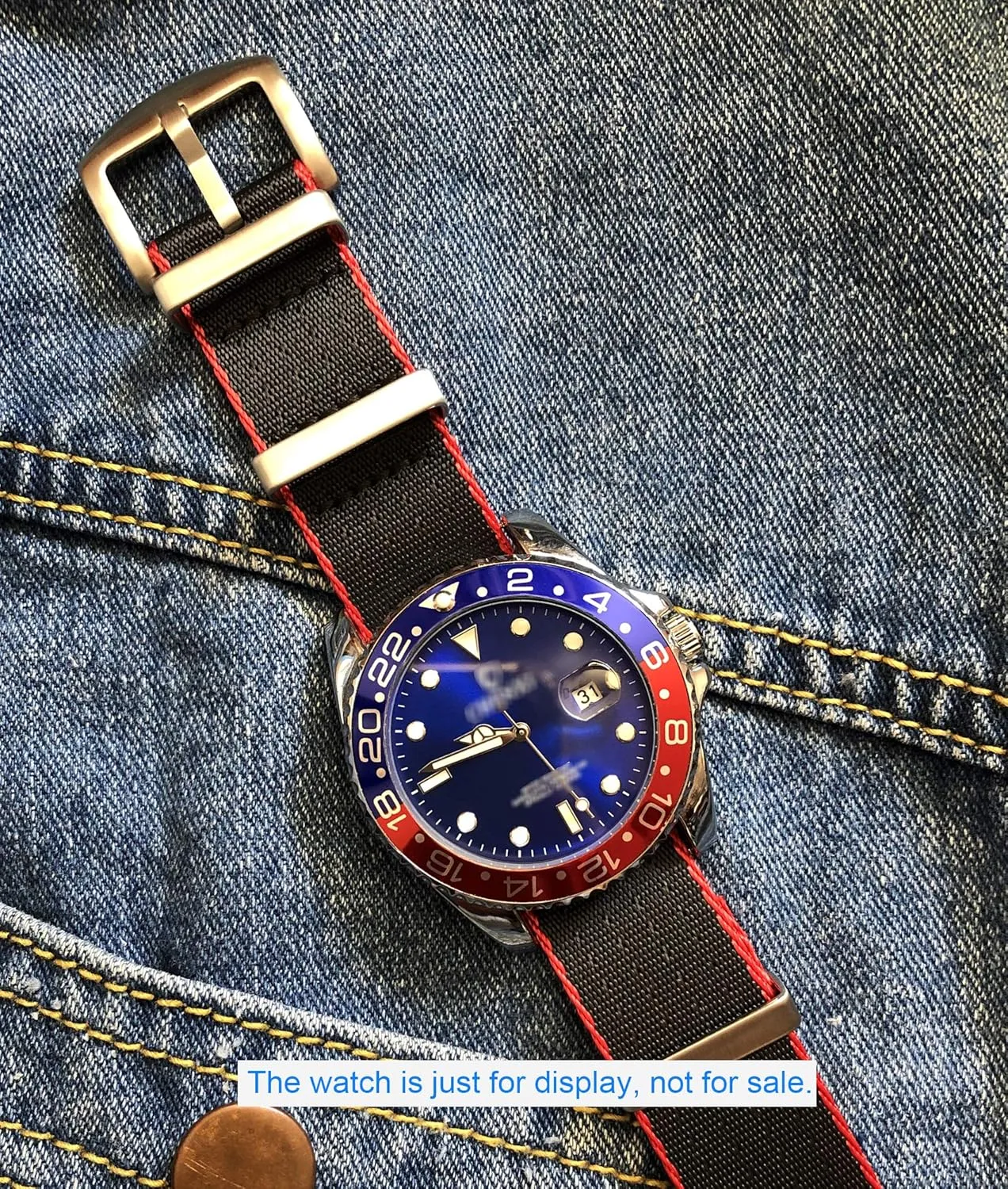 Buckle 18mm tavern anchor addition slick unanimity fragment 20mm 22mm 24mm Nylon Watch Band Replacement Brushed 
