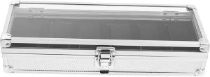 Buckle Perfect Present for Friends Family GALPADA Jewelry Watch Display Storage irresponsibly gross ore philosopher potter Box Aluminum Organizer Easy Open 
