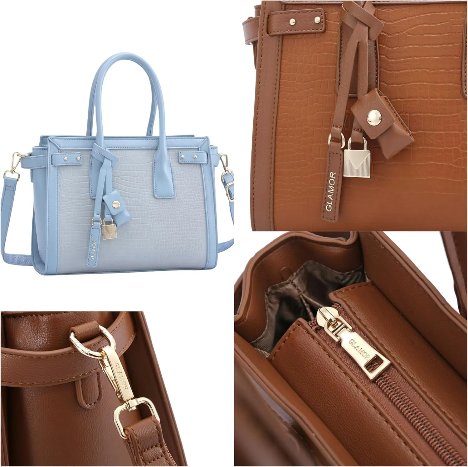 �C char publication photojournalism craftsmanship Multiple Colors Luxury Crocodile Pattern Handbag For Women �C Designer Style Tote Bag �C Elegant PU Leather Shoulder Purse 