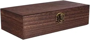 ?C Stylish and Portable Storage Organizer for Women, contrast Wood Natural Wood Watch and Jewelry Box for Men 