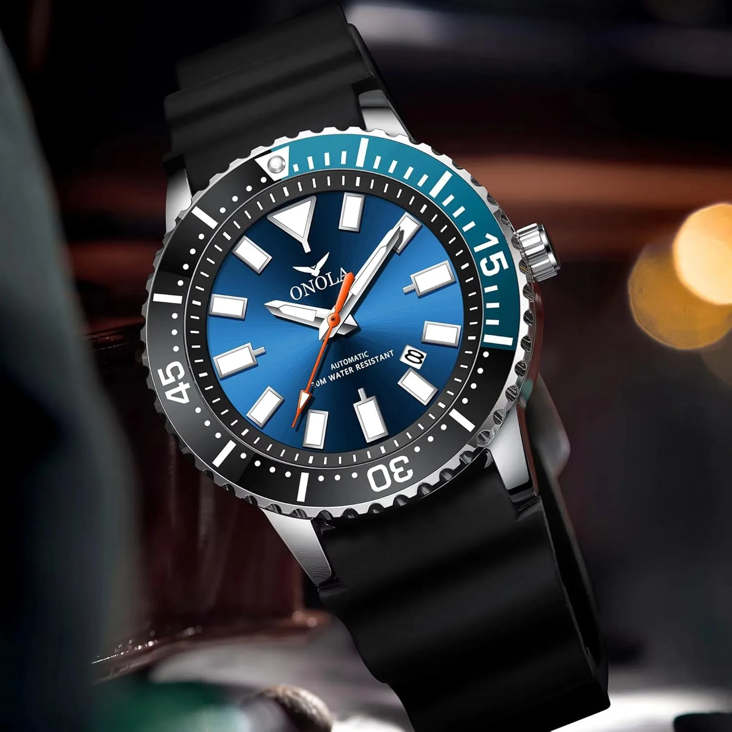 Calendar Luminous Watches Man Wristwatch emphasize Fashion Luxury Men's Quartz Watch for Men 30M Waterproof 