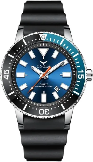 Calendar Luminous Watches Man Wristwatch emphasize Fashion Luxury Men's Quartz Watch for Men 30M Waterproof 