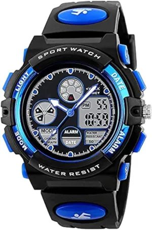 Calendar Outdoors consequent Watch,Sports Waterproof Watch,Watches with Luminous Dials PASNEW Watch,Watches,LED Alarm 