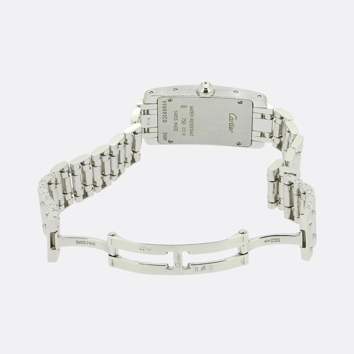 Cartier Tank Américaine Diamond Wristwatch