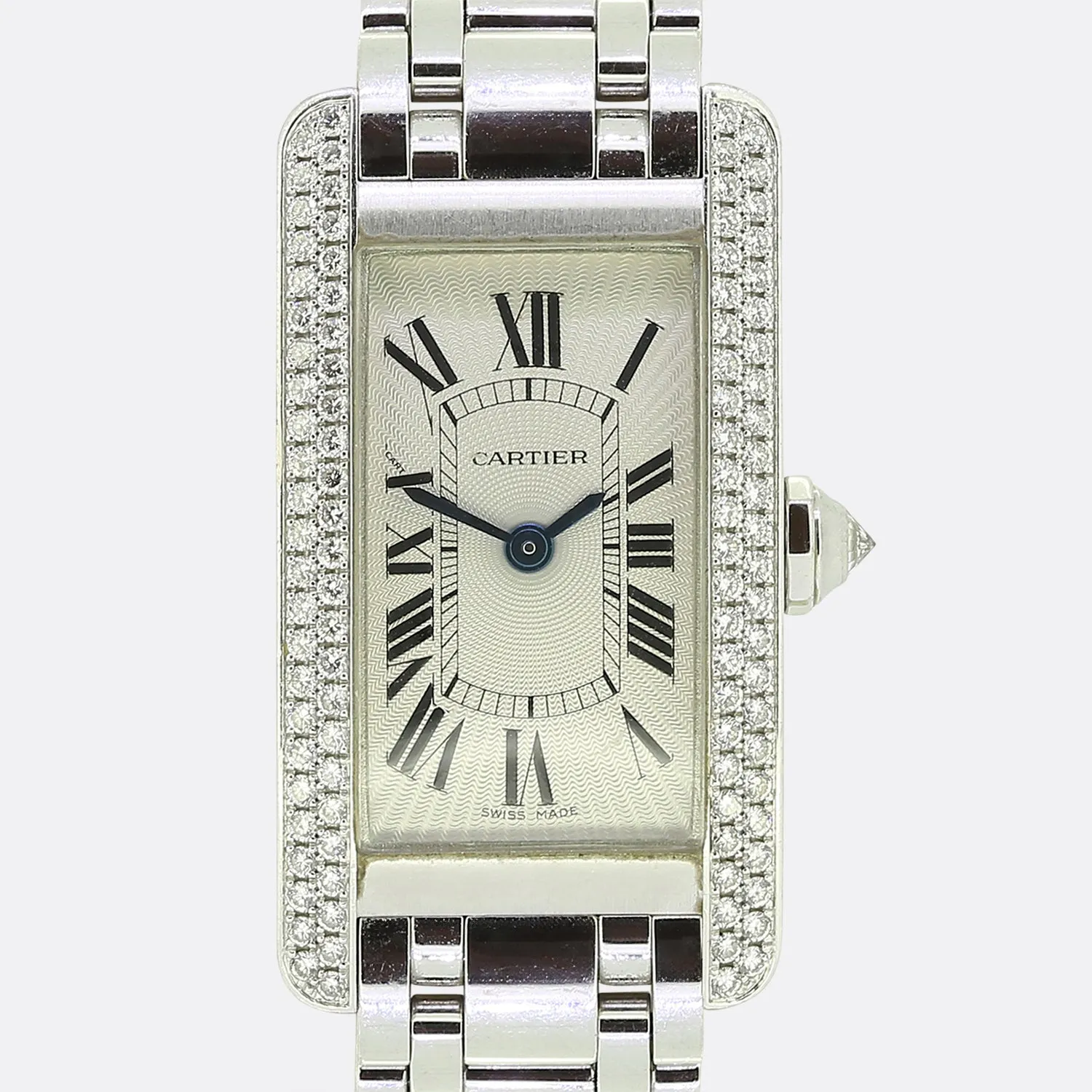Cartier Tank Américaine Diamond Wristwatch