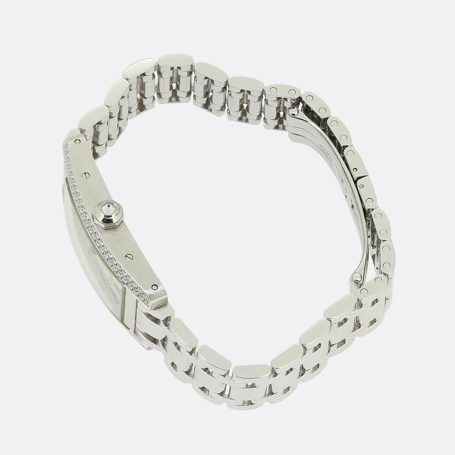 Cartier Tank Américaine Diamond Wristwatch